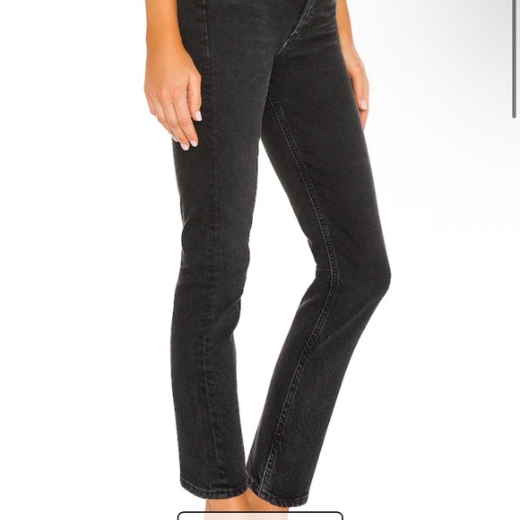 Agolde NWT $198 Riley High Rise Crop - Picture 3 of 9